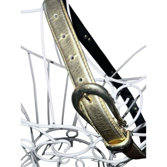 Vintage RARE Gold Tone ELEPHANT Belt Retro Fashion Statement Belt Costume Access - Picture 6 of 11